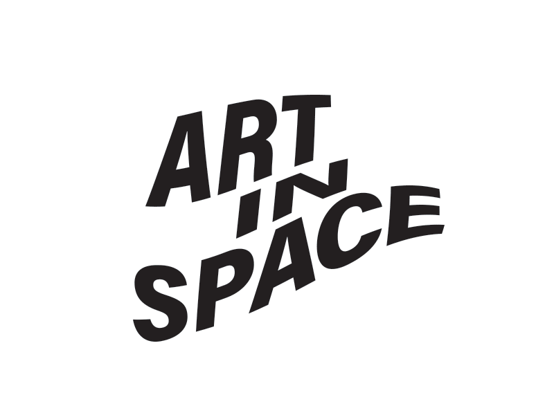 ART IN SPACE art art book branding design lettering space type