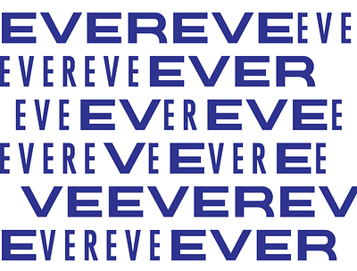 Evereve brand branding color design lettering pattern type typography