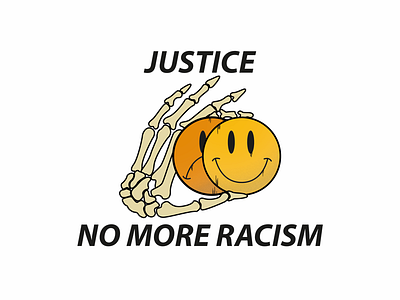 No More Racism adobeilustrator branding clothing design logodesign vintagedesign