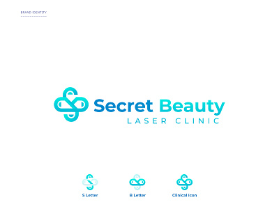 Secret Beauty app icon logo b letter logo beauty branding clinic clinic logo cosmetics date site design flat logo gradient logo illustration logo logo design logomark minimal logo minimalist logo new logo s letter mark sb letter logo