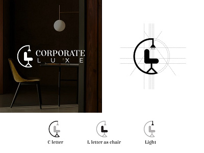 Corporate Luxe app icon logo corporate corporate branding corporate luxe corporate luxe creative flat logo gradient logo illustration logo design logomark luxe logo minimalist logo new logo typography unique vector