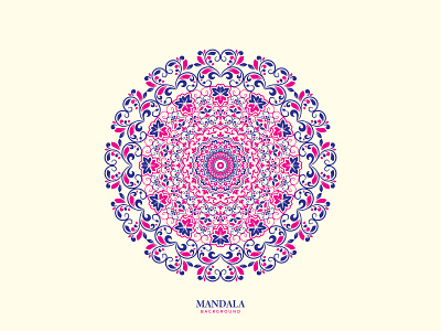 "Mandala" Background Design 4