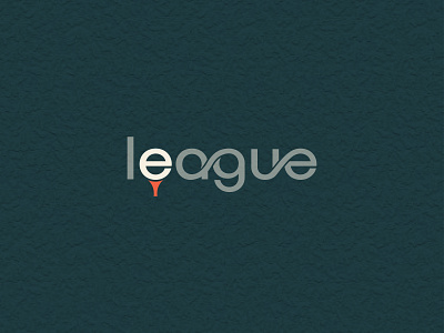 "League" Logo For Golf Polo