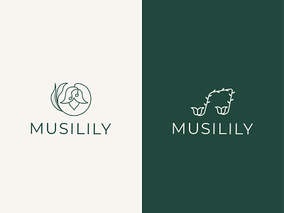 "M U S I L I L Y" Floral Logo For Music Writer app icon logo branding design feminine logo floral logo girlish logo gradient logo illustration lily logo lily of the valley logo logo design minimalist logo music lily logo music logo music writer new logo sleek logo ui valley lily