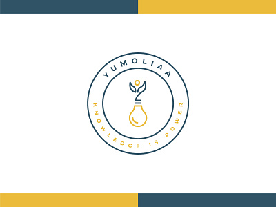 "Yumoliaa" Minimal Line art Logo design