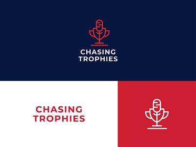 Chasing Trophies - Minimal Logo app icon logo app logo brand brand logo branding design gradient logo icon illustration logo logo brand mark logo design logo designer logo mark logo trends 2021 minimal minimal logo minimalist logo modern logo podcast logo