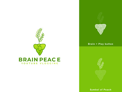 Minimal logo | App icon logo | YouTube logo | Botanical logo