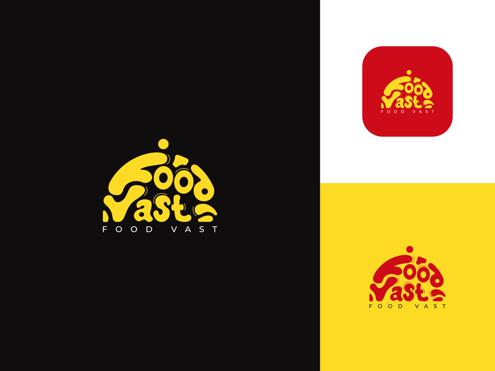 Food logo | App icon logo | Typography | Hand drawn by Md. Asif Zaman ...