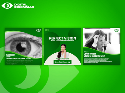 Perfect vision design grafis instagram content social media design social media promotion