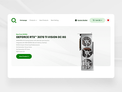 Quadra Homepage UI Redesign ecommerce ecommerce ui ecommerce user interface ecommerce web ecommerce website figma gamin ui gaming nvidia ui user interface ux