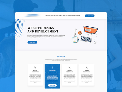 Web Design Company Homepage agency company development web webdesign