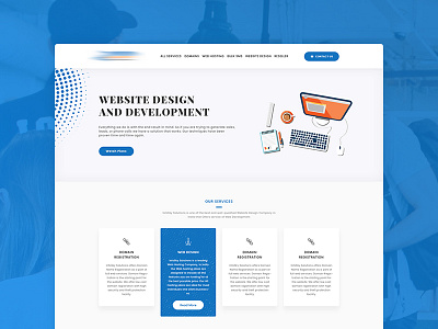 Web Design Company Homepage