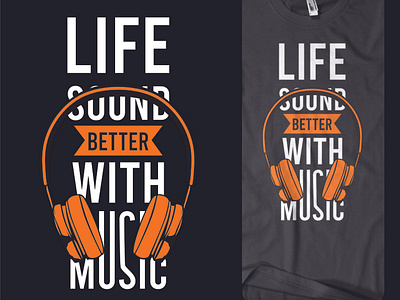 music tshirt life sound