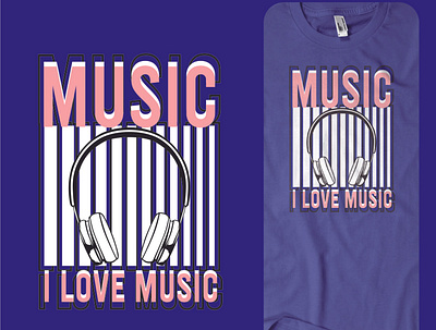 music tshirt design branding design illustration logo vector