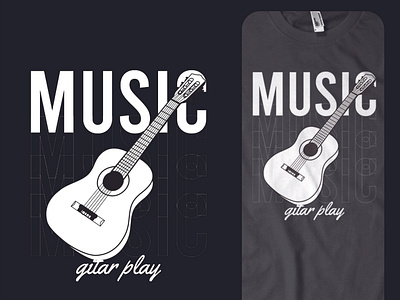 music design play gitar