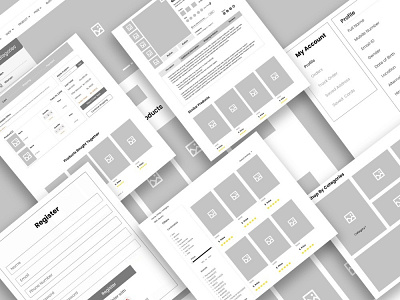 Ecommerce Wireframe Product