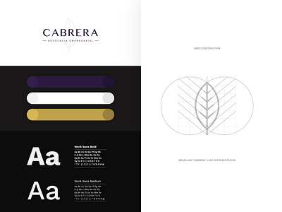 Cabrera Lawyer art direction brand identity branding design flat law lawyer logo logo minimal purple logo ui