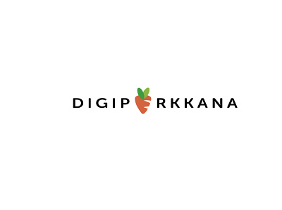 Digiporkkana logo design illustration logo vector