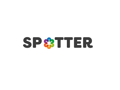Spotter logo branding design illustration logo vector