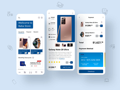 Online shop - 2 app design ecommerce app ecommerce design online marketing online shop online shopping online store shopping app ui ui design uidesign uiux