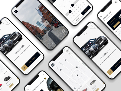 Rent Car Application app application application ui car car rent cars design luxury rent trend ui ui design uidesign uiux