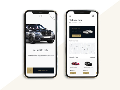 Rent Car_1 app application application ui car cars design luxury rent trend ui ui design uidesign uiux