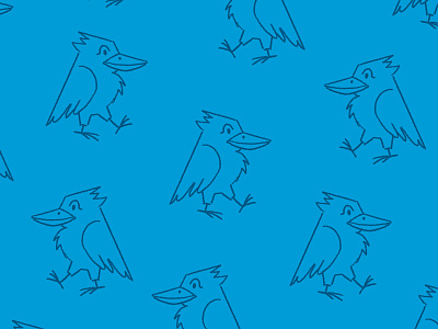 kookaburra mascot airport brisbane character illustration kookaburra mascot pattern proposal