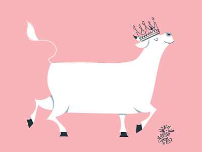 happy world milk day! animal character cow food illustration lucky milk worldmilkday