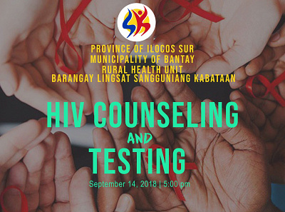 HIV Counseling & Testing branding design