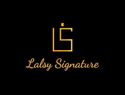 Lalsy Signature Logo design logodesign logodesigner perfume