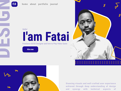 Portfolio branding design illustration socialmedia typography ui ux