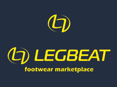 Legbeat.com Logo branding design icon logo vector