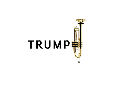 Trumpet design digital art graphic design illustration typography ui ux web design