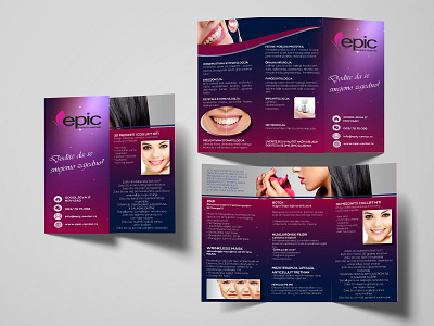 Design free fold flyer EPIC design flyer