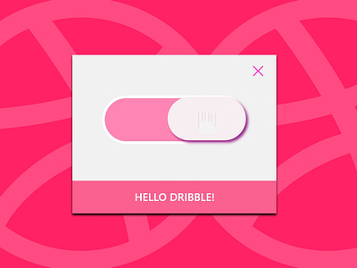 Hello Dribble Slider app design dribbble dribble ui ui ux ui design uiux web design webdesign website design