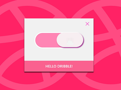 Hello Dribble Slider