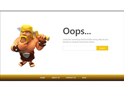 Error Page 3 design ui ui ux ui design uiux web web design webdesign website website design