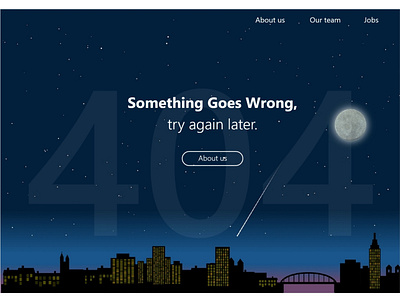 Error 404 Page 4 design landing page ui ui ux ui design uiux web design webdesign website website design