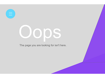 Error 404 Page 5 design landingpage ui ui ux ui design uiux web web design webdesign website design