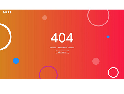 Error 404 Page 6 adobe xd ui ui ux ui design uiux web web design webdesign website website design