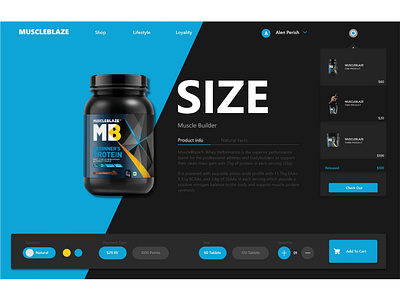 Gym Product Web UI Design adobe xd design ui ui ux ui design uiux web design webdesign website website design