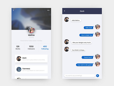 Chat Box App Ui adobe xd app app design branding design logo ui ui ux ui design uiux