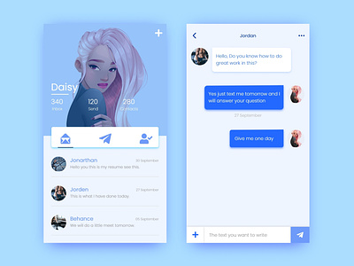 Message App Ui Design