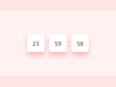 Countdown Timer 1 app app design design ui ui ux ui design uiux web design webdesign website design