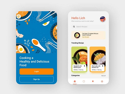 Food app uiux design app app design design figma food food app food app design food app ui food illustration ui ui ux ui design uiux