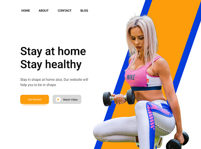 Gym Website Landing Page Ui design figma gym gym website landing page landing page ui ui ui ux ui design uiux uxui