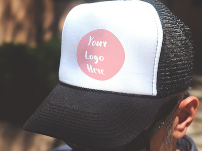 Free Man Wearing Cap Mockup [PSD file download]