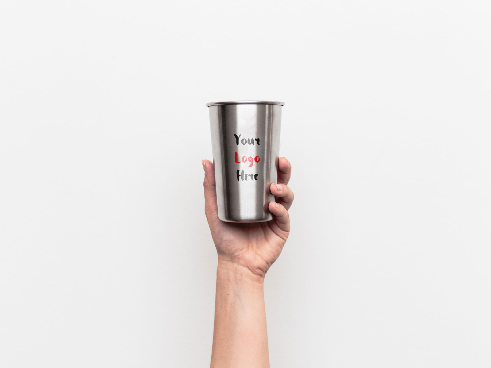 Download Stainless Steel Tumbler Free PSD Mockup by Roman Kups on Dribbble