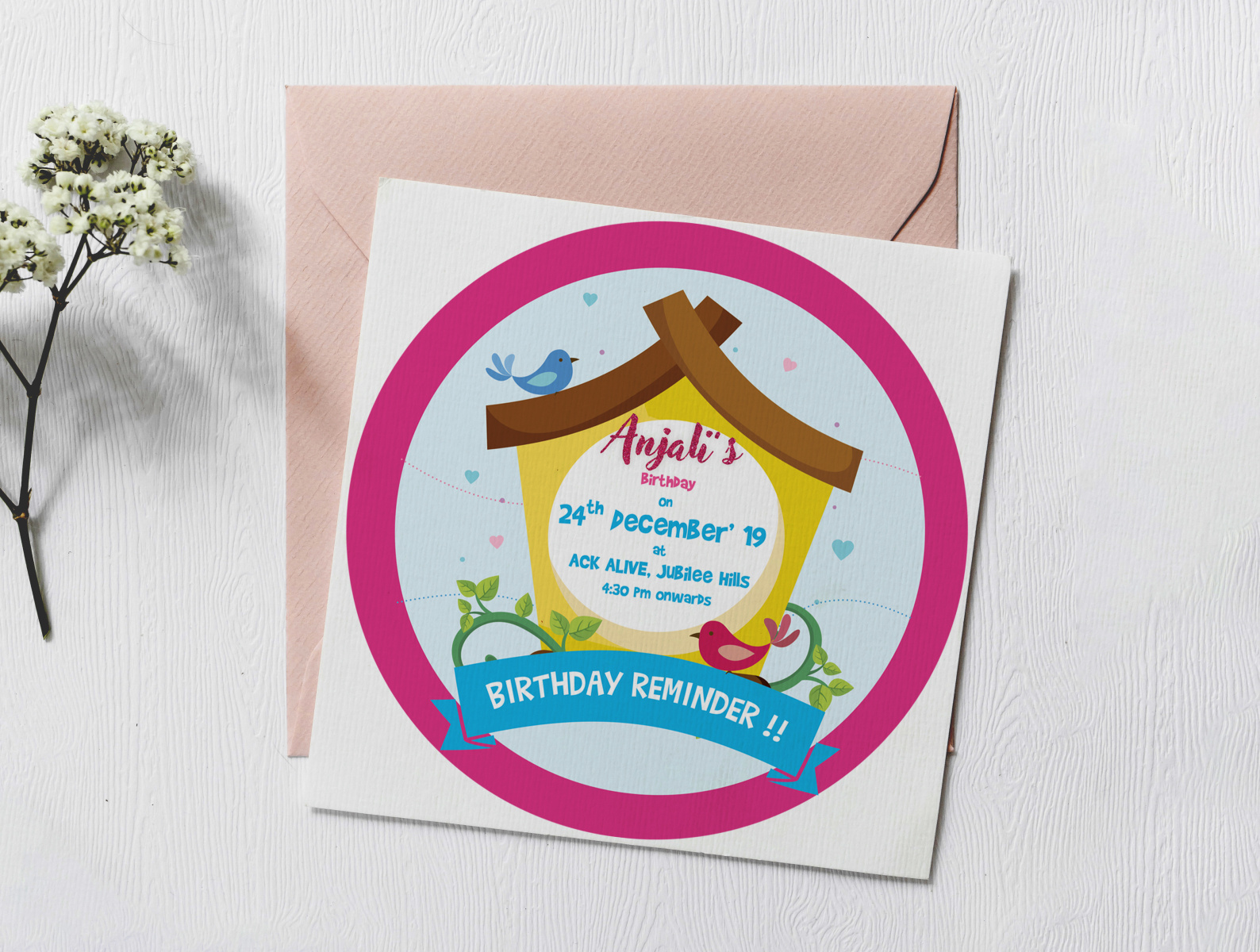 Birthday Party Reminder Quotes