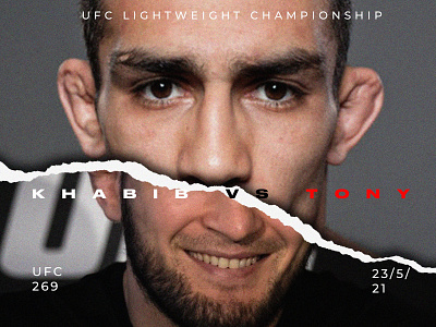 Concept UFC Poster